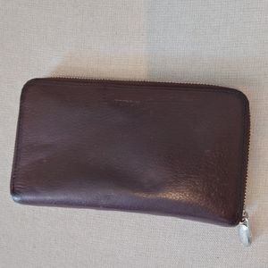 Furla brown leather wallet